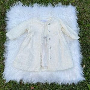 Nannette Baby 12M Baby Girl Dress & Jacket